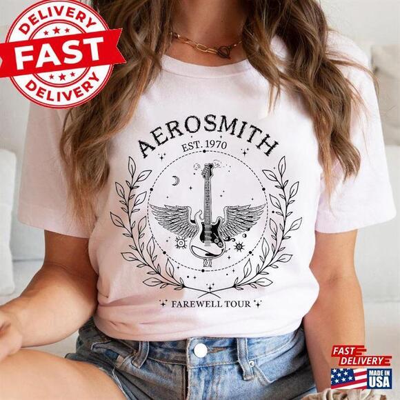 Other - Aerosmith Farewell Tour Shirt Rock Music Both Side Band Concert T-Shirt